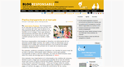 Desktop Screenshot of peru.blogresponsable.com