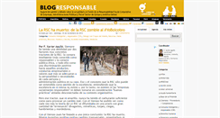 Desktop Screenshot of blogresponsable.com
